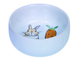 Rodent Ceramic bowl  Carrot Plus    O 11cm x 4 5 cm  300 ml