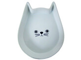 Gamelle en ceramique pour chat   Kitty Face    13 x 16 x 3 cm  200 ml