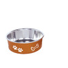 Stainless steel bowl  FUSION   anti slip   13 cm 0 5 ltr