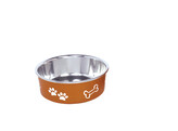 Stainless steel bowl  FUSION   anti slip   13 cm 0 5 ltr