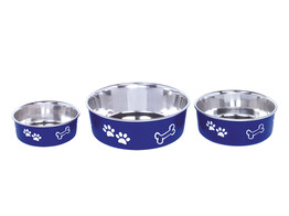 Stainless steel bowl  FUSION   anti slip   13 cm 0 5 ltr