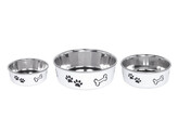 Stainless steel bowl  FUSION   anti slip   13 cm 0 5 ltr