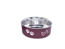 Stainless steel bowl  FUSION   anti slip   16 cm 0 94 ltr