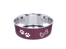 Stainless steel bowl  FUSION   anti slip   20 cm 1 80 ltr