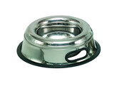 Stainless steel bowl SPLASH FREE  anti slip   23 0 cm 0 85 ltr