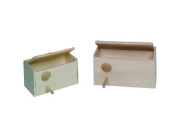 Budgie nesting box   21 x 13x x 12 5 cm