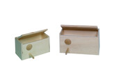 Budgie nesting box   21 x 13x x 12 5 cm