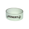 Dog ceramic bowl  HUNGRY    O15 0 X 6 0 cm  550 ml