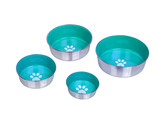 Stainless steel bowl HEAVY PAW  anti slip   13 5 cm 0 45 ltr