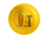 Rodent Ceramic bowl  Carrot Plus    O 11cm x 4 5 cm  300 ml