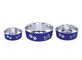 Stainless steel bowl  FUSION   anti slip   13 cm 0 5 ltr