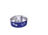 Stainless steel bowl  FUSION   anti slip   13 cm 0 5 ltr