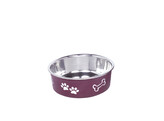 Stainless steel bowl  FUSION   anti slip   13 cm 0 5 ltr