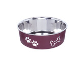 Stainless steel bowl  FUSION   anti slip   20 cm 1 80 ltr