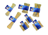 Rawhide bones pressed   5 pieces  9 0 cm  25g