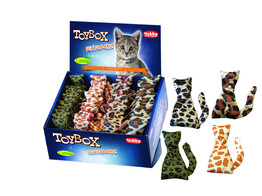 Chat en tissu   9 cm  display 40 pcs.