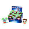 Plush mouse and owl with catnip   Display 20 pcs  9-11 cm