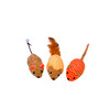 Plush mice with catnip   12 cm  set 3 pcs.