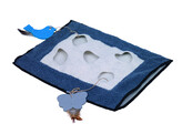 Rustle mat  Hide    46 x 37 cm