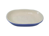 Ceramic cat dish  Jada    16 x 12 x 2 5 cm  0 10 l