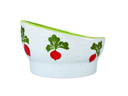 Rodent ceramic feeding bowl  Radish    O 11 0 x 7 0 cm  0 18 l