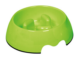 Anti-gulping bowl   L 22 x 7 5 cm  750 ml