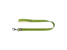 WAUDOG Classic genuine leather dog leash  W 14 mm  L 122 cm Light green