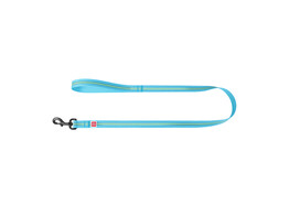 WAUDOG Nylon dog leash  glow in the dark/reflective  W 15 mm  L 122 cm Blue