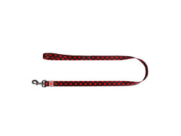 WAUDOG Nylon leiband  rood plaid  design 