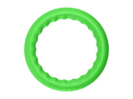 PitchDog30  fetch ring  diameter 28 cm  Light green