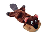 Castor en peluche plat   45 cm