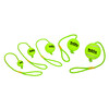 Tennisball with throw rope   XXL 12 5 cm  rope 70 cm