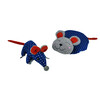 Souris en peluche avec catnip   18 cm  28 cm