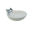 Ceramic cat dish  Kato    O 12 x 5 5 cm  0 15 l