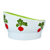 Rodent ceramic feeding bowl  Radish    O 11 0 x 7 0 cm  0 18 l