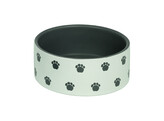 Dog ceramic bowl  PATA    O15 0 X 6 0 cm  550 ml