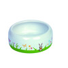 Rodent ceramic feeding trough  Flower    O 14 cm  500 ml