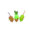 Plush mice with catnip   12 cm  set 3 pcs