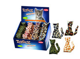 Chat en tissu   9 cm  display 40 pcs.