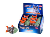 Poisson en peluche avec matatabi   Display 12 pcs  13 cm