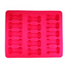 Silicon baking mat  BONE    30 x 25 cm  15 pcs  1 shape