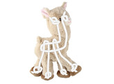 Plush alpaca with rope inside   30 cm