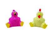 Latex Chicken   Display 16 pcs  10 11 cm