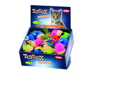 Plush mice with catnip   Display 21 pcs  8 cm