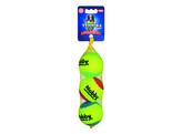 Tennis ball with squeeker   M 6 5 cm  Net of 3 pcs