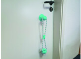 Rubber ball with rope  DENTAL LINE    50 cm  Ball  O 7 cm