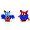 Plush Owl with Catnip   12pcs  15 cm