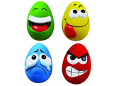 Latex  Emotions Eggs    Display 20 pcs  11 cm