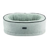 Orthopedic Comfort bed oval  LAGO    l x w x h  85 x 60 x 19 5 cm