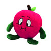 Plush Apple   Display 9  pcs   17 cm